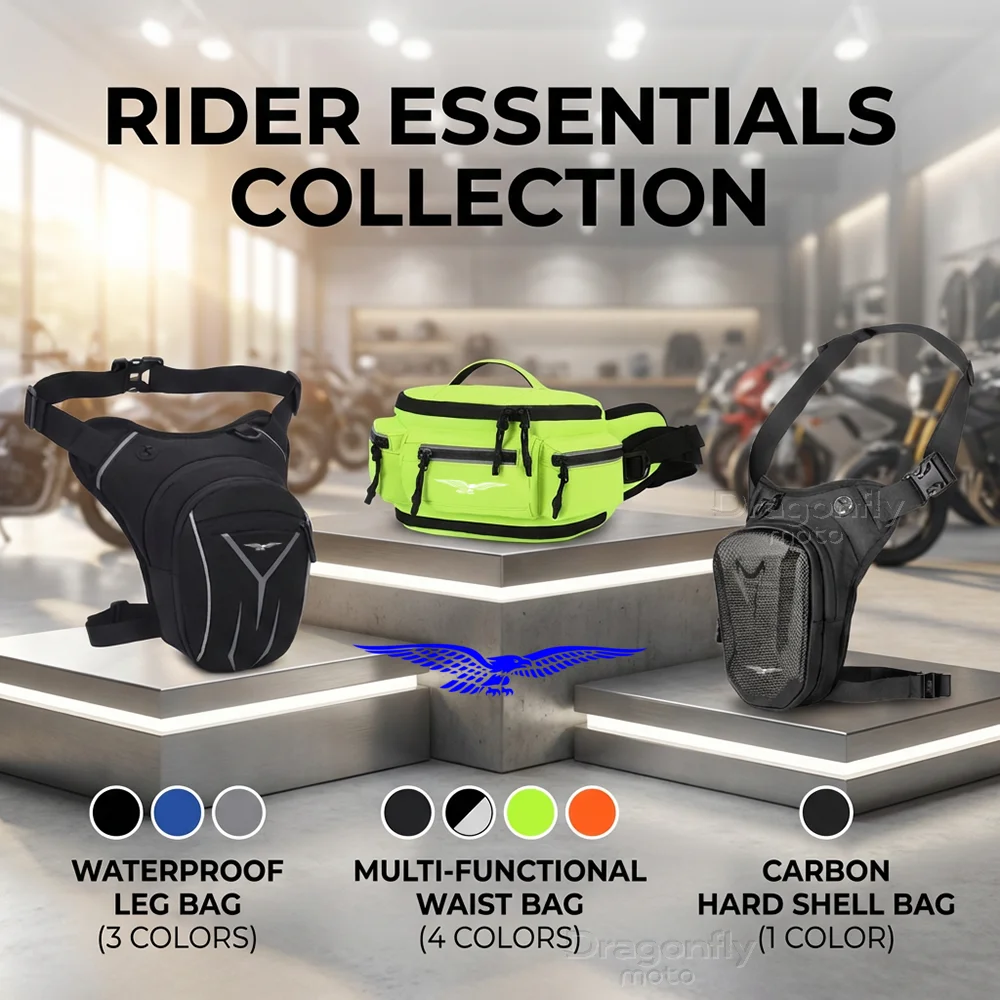 

For Moto Guzzi Breva 850 1100 1200 GRISO BREVA 1100 NORGE 1200 GT8V BREVA 750 V7 Motorcycle Leg Bag Waterproof Rider Waist Bag