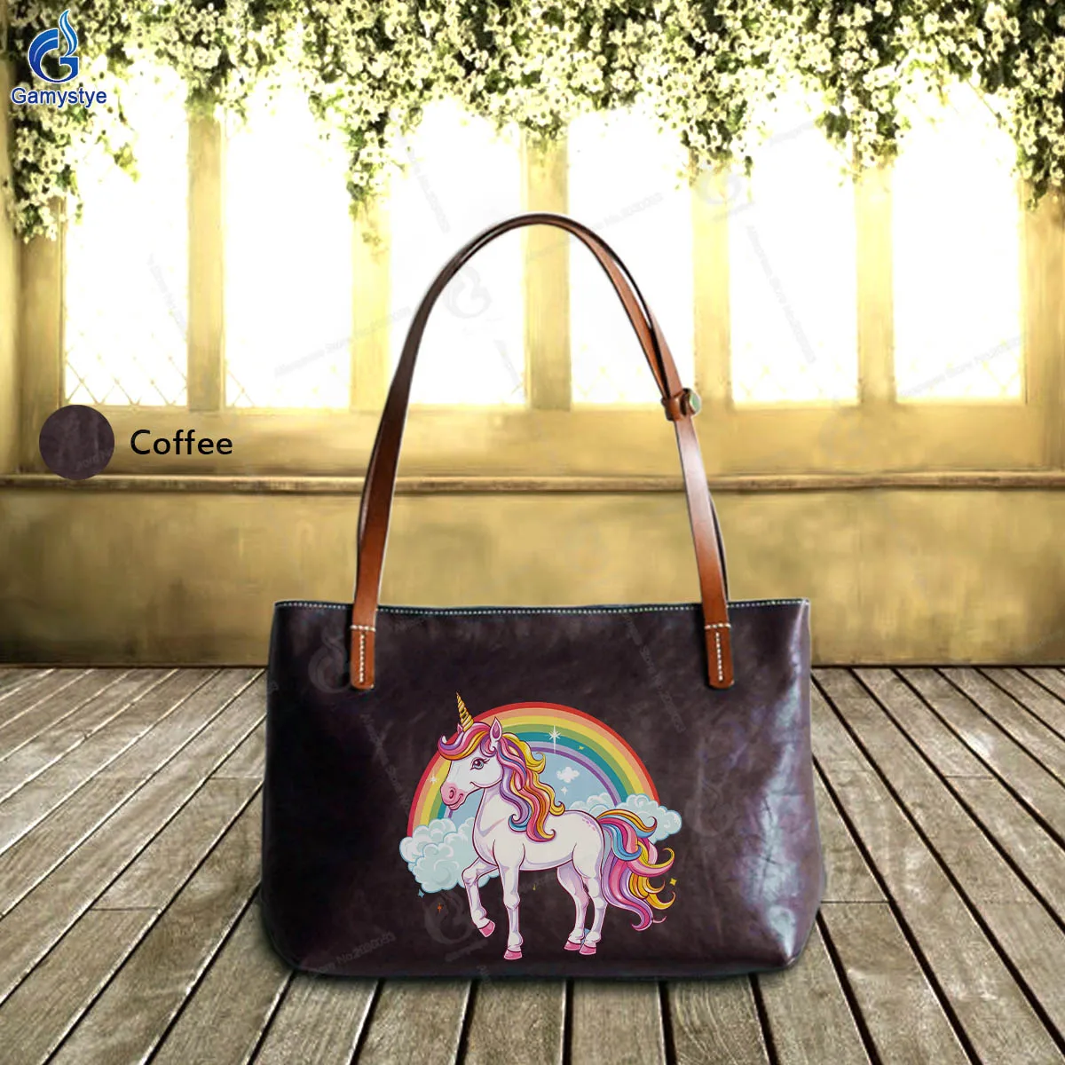 Graffiti Artisc Printed Bags Real Cowskin Leather Women'S Shoulder Bags Purses Shopper Handbag Crossbody Bags