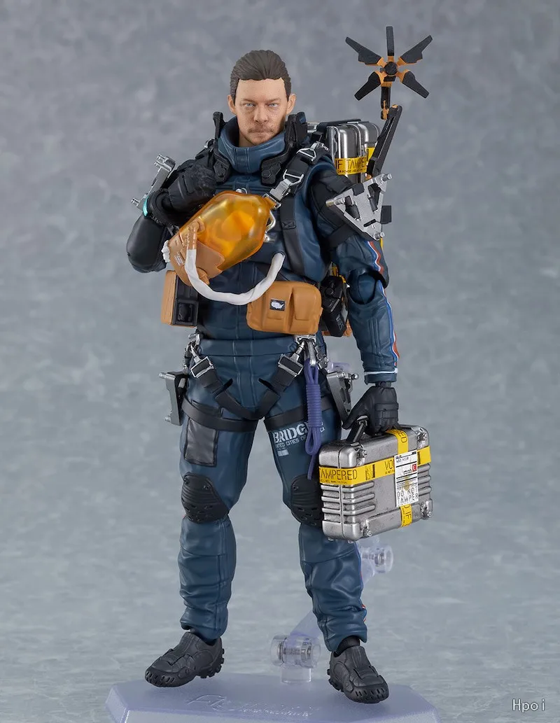 Max Factory Original:Death stranding Sam Porter Bridges 16cm figma PVC Action Figure Anime Figure Model Toy Collection Doll Gift