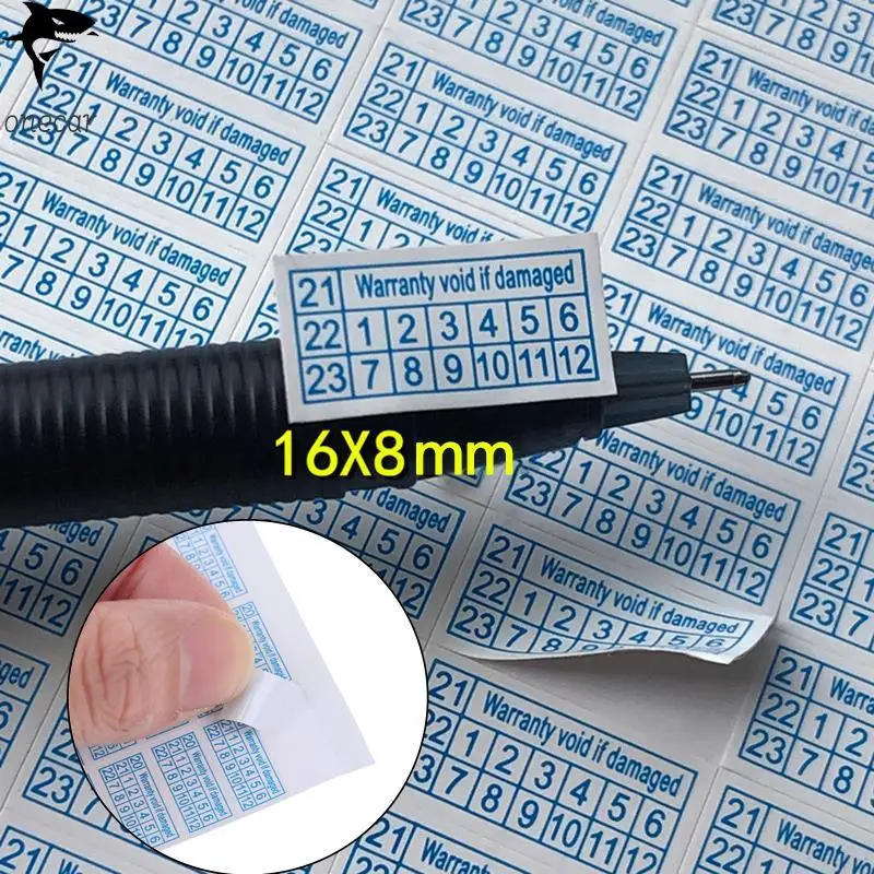 200pcs Warranty Damaged Protection Security Label Sticker Seal Fragile 2020-2022