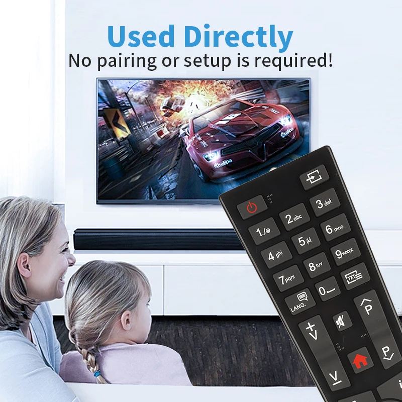 RM-C3337 Remote Control For JVC 4K UHD TV LT49K790 LT-32VF52M LT-40VF52M LT-32VH52M LT-43VU63M LT-49VU63M LT-49VU73M Replacement