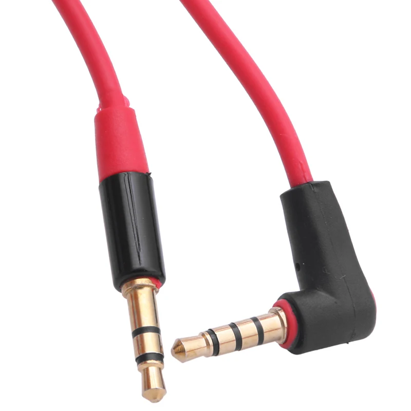 Dropship 3.5mm thay thế Cáp L âm thanh Cordon avec micro pour cho for Beats By