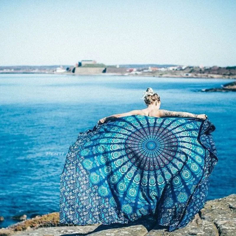 Mandala Hanging Cloth Background Wall Hanging Cloth Background Cloth Ins Style Hanging Home Mandala Tapestry