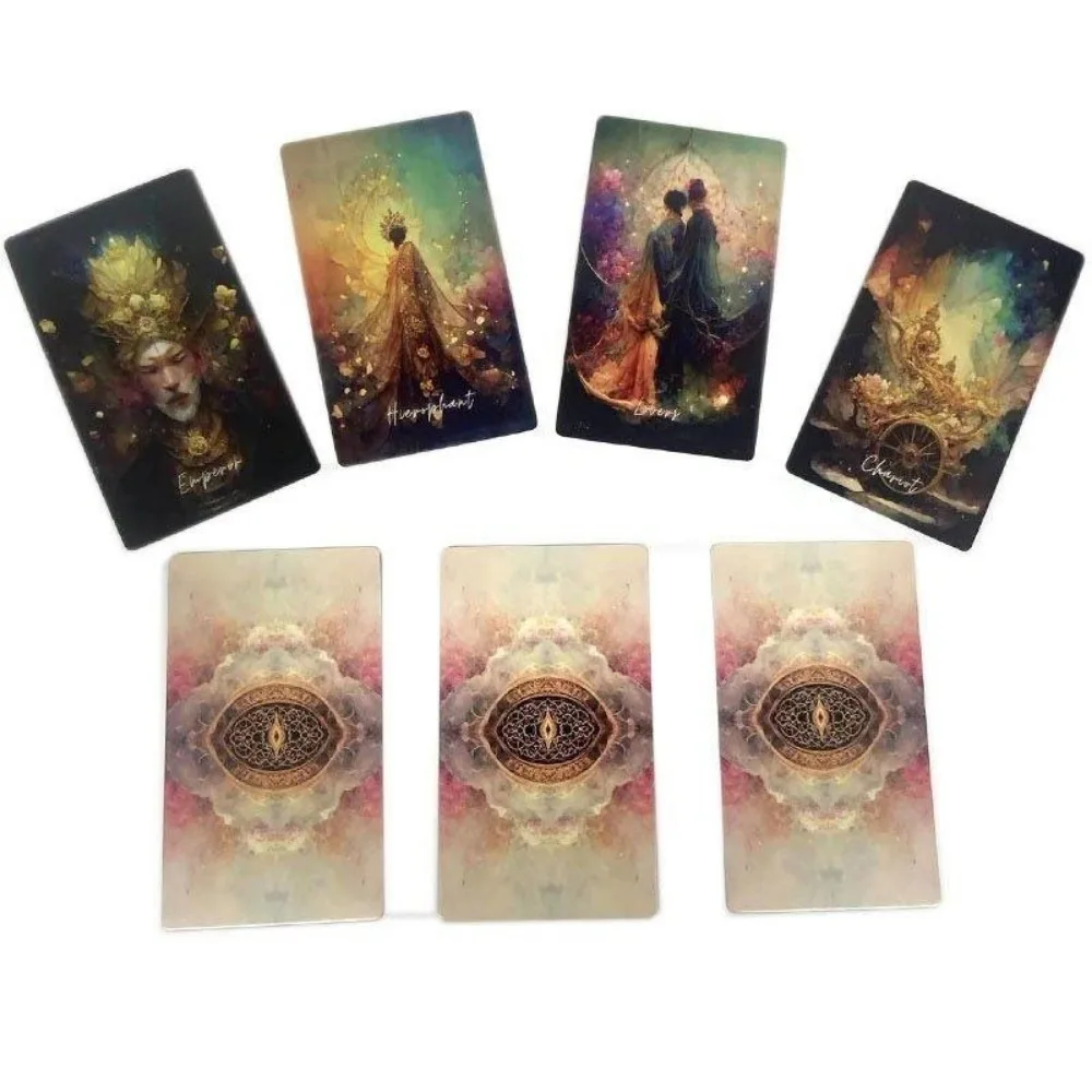 12x7 cm Lune de Univers Tarot Deck with Guidebook, Unique Tarot Cards, 78 Tarot Cards, Custom Design, Oracle Deck, Tarot Deck