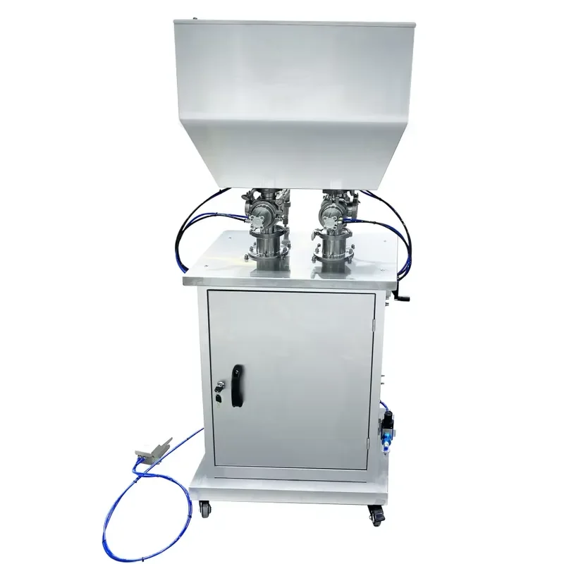 Creamy Emulsion Double Filling Machine for Liquid Mayonnaise Peanut Butter