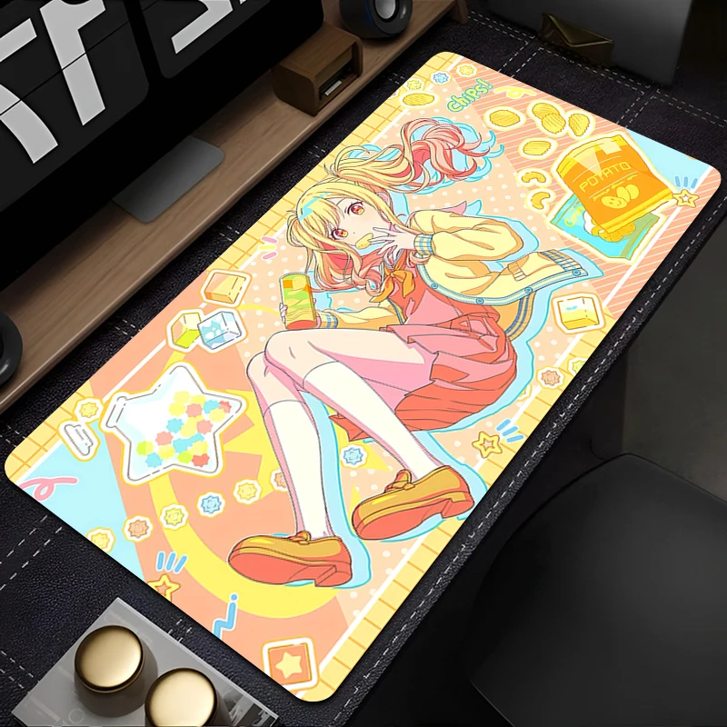 Mouse pad Large game player computer keyboard pad desk pad anti-slip cartoon table pad PC carpet Project SEKAI Mousepad XL XXL