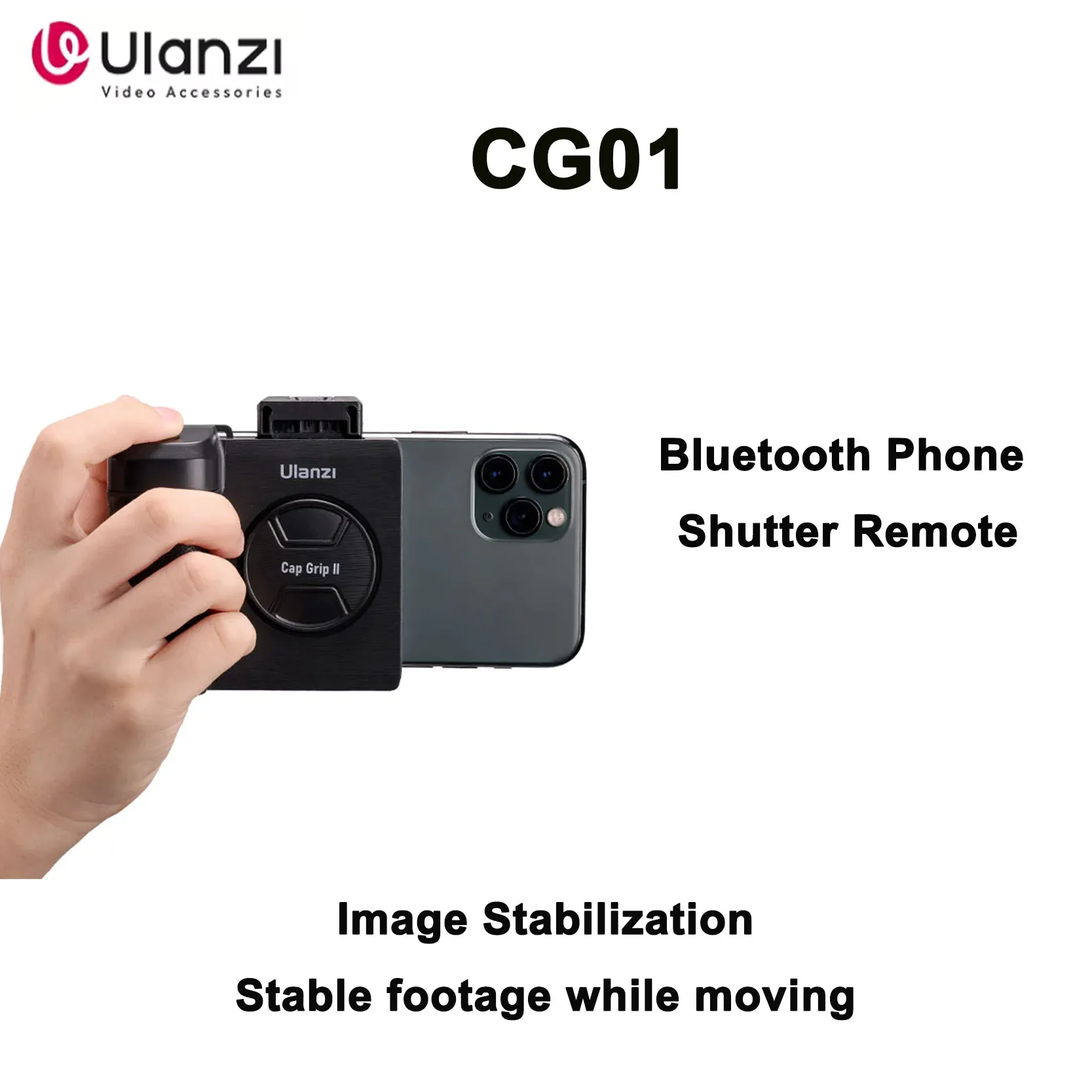 

Original Youlanzi CG01 Bluetooth Phone Accessory Camera Stabilizer Anti Shake Balance Stabilizer Handheld Handy Selfie Stick