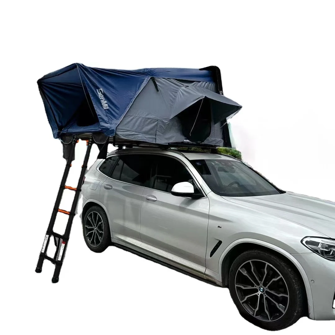 

Overland ABS Hard Shell Car Roof Top Tent Sun Shelter Camping Tent Car Roof Side Awning Tent
