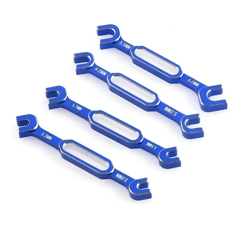 4Pcs Wrench 3/3.2/3.5/3.7/4/5/5.5/6mm Turnbuckle Nut Ball End Joint Remover Universal Tool For RC Car Drone Boat