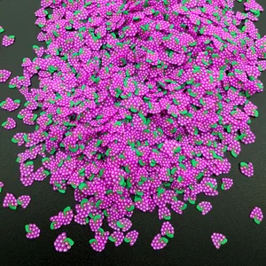 3D -Dekorationsutensilien für Nägel, weiche Früchte, Orange, Apfel, neu, 100 10 Hauptporzellannagelverkäufe - №6