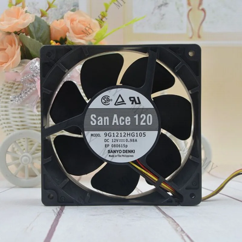 

Вентилятор PWM 12038, 12 см, 12 В, 0.98 А, 1 шт. для Sanyo 9G1212HG105