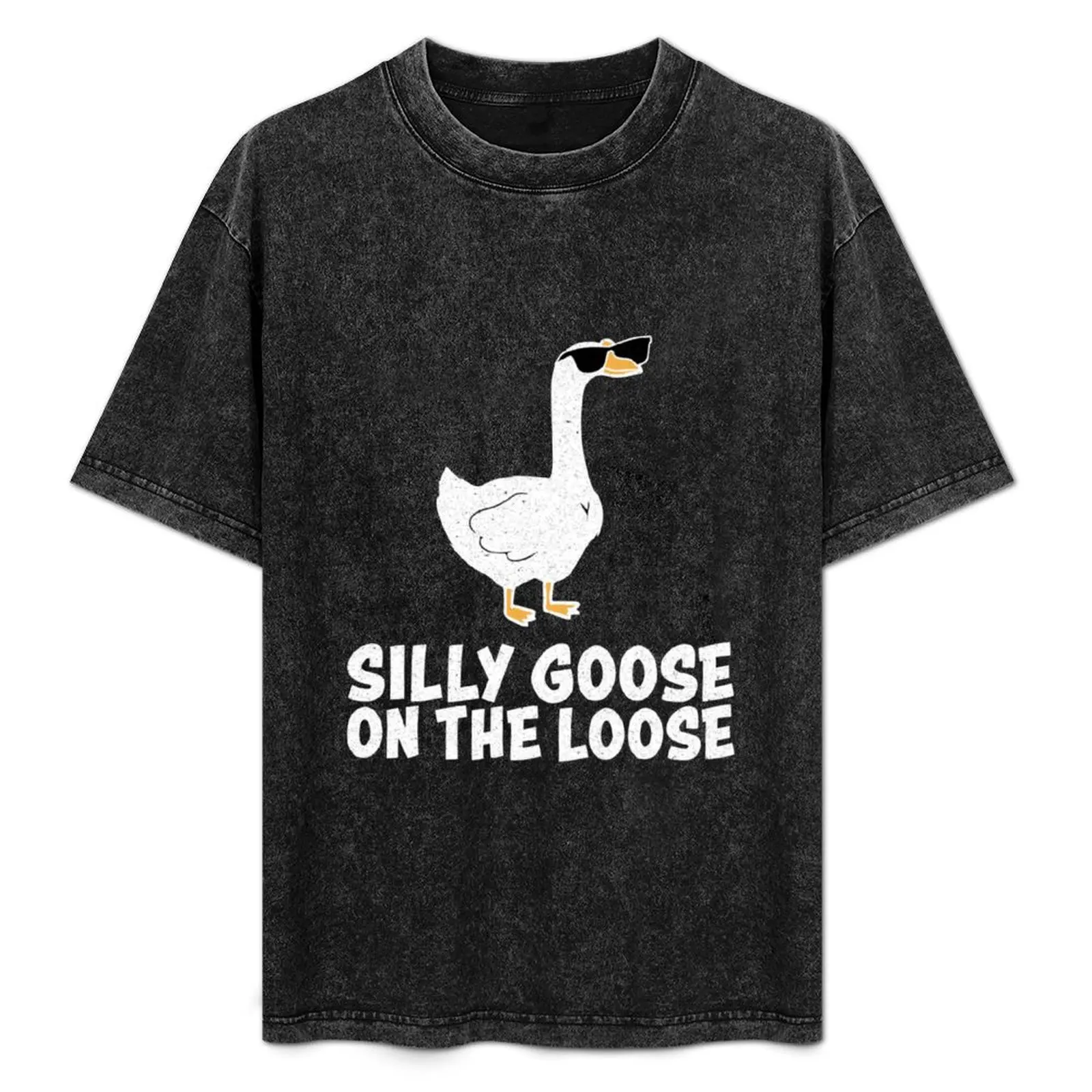 

Silly Goose On The Loose T-Shirt customizeds oversized graphic tee customs mens designer clothes