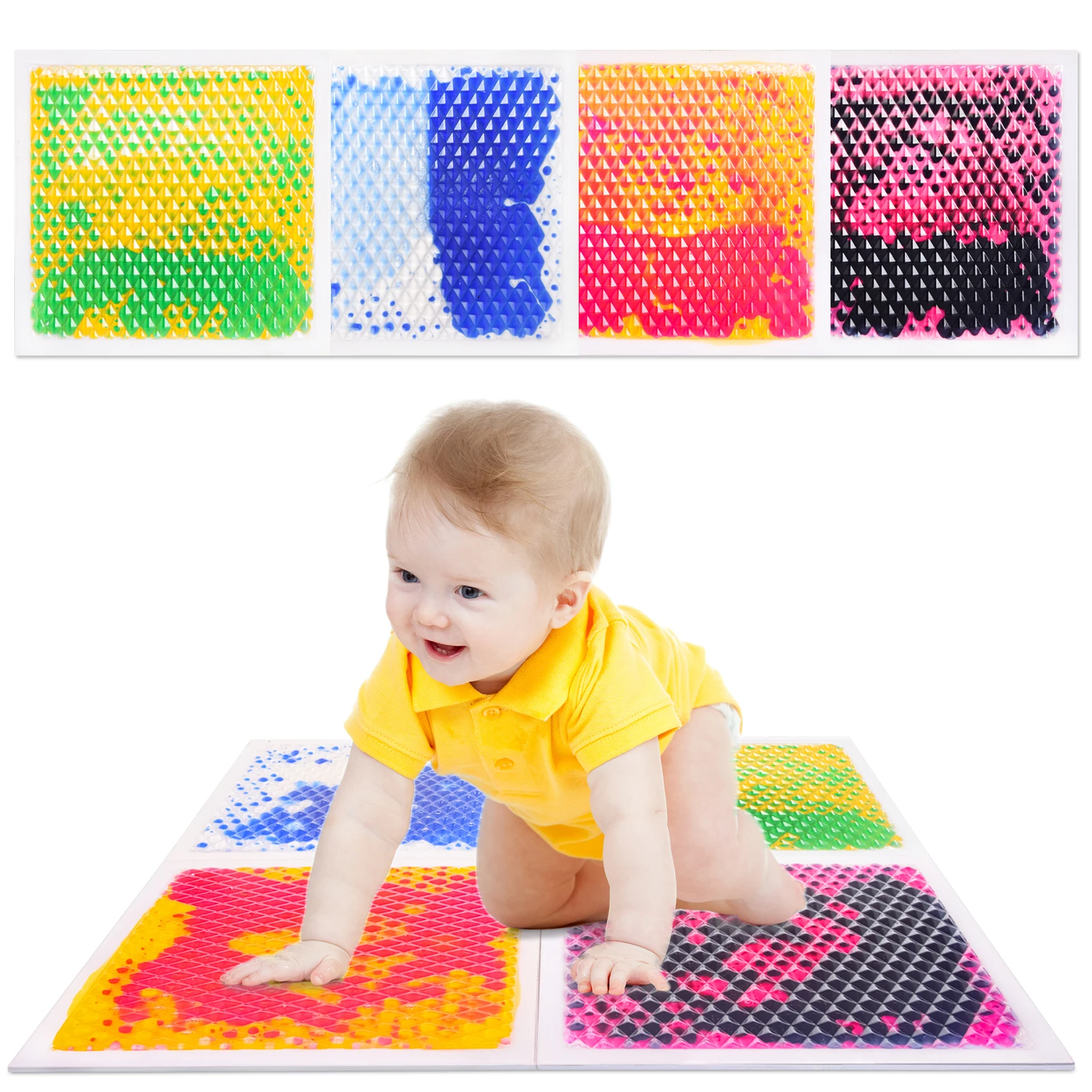 

Engaging Stimulating Floor – Sensory Tiles Floor for Classroom – Sensory Floor Tiles Kids Version Special Supplies Sensory Mats