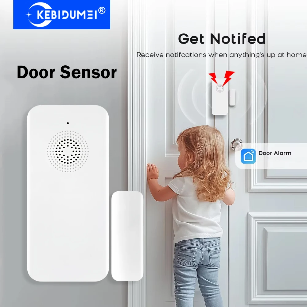 

Умный дверной датчик Tuya, оконный датчик, независимая сигнализация Zigbee/WIFI, умный датчик управления жизнью, дверной датчик, сигнализация для дома