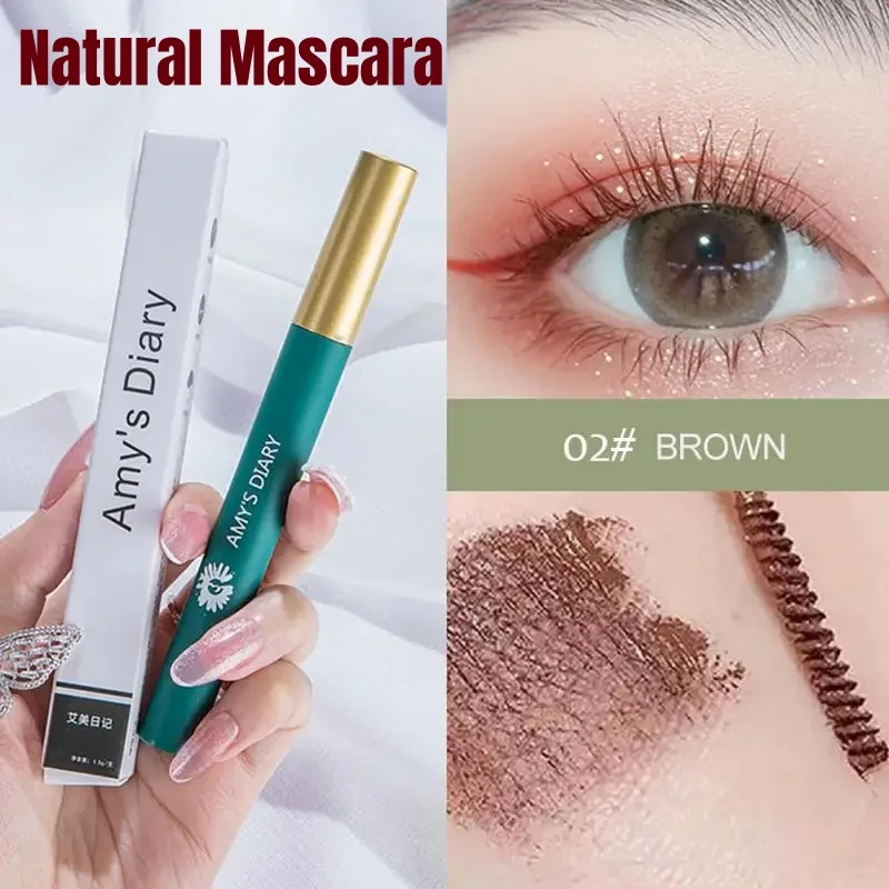 4d Zijden Vezel Mascara Curling Dikke Ultrafijne Borstel Wimperverlenging Zwart Bruin Waterdichte Mascara Vrouwen Oog Cosmetische Sheglam