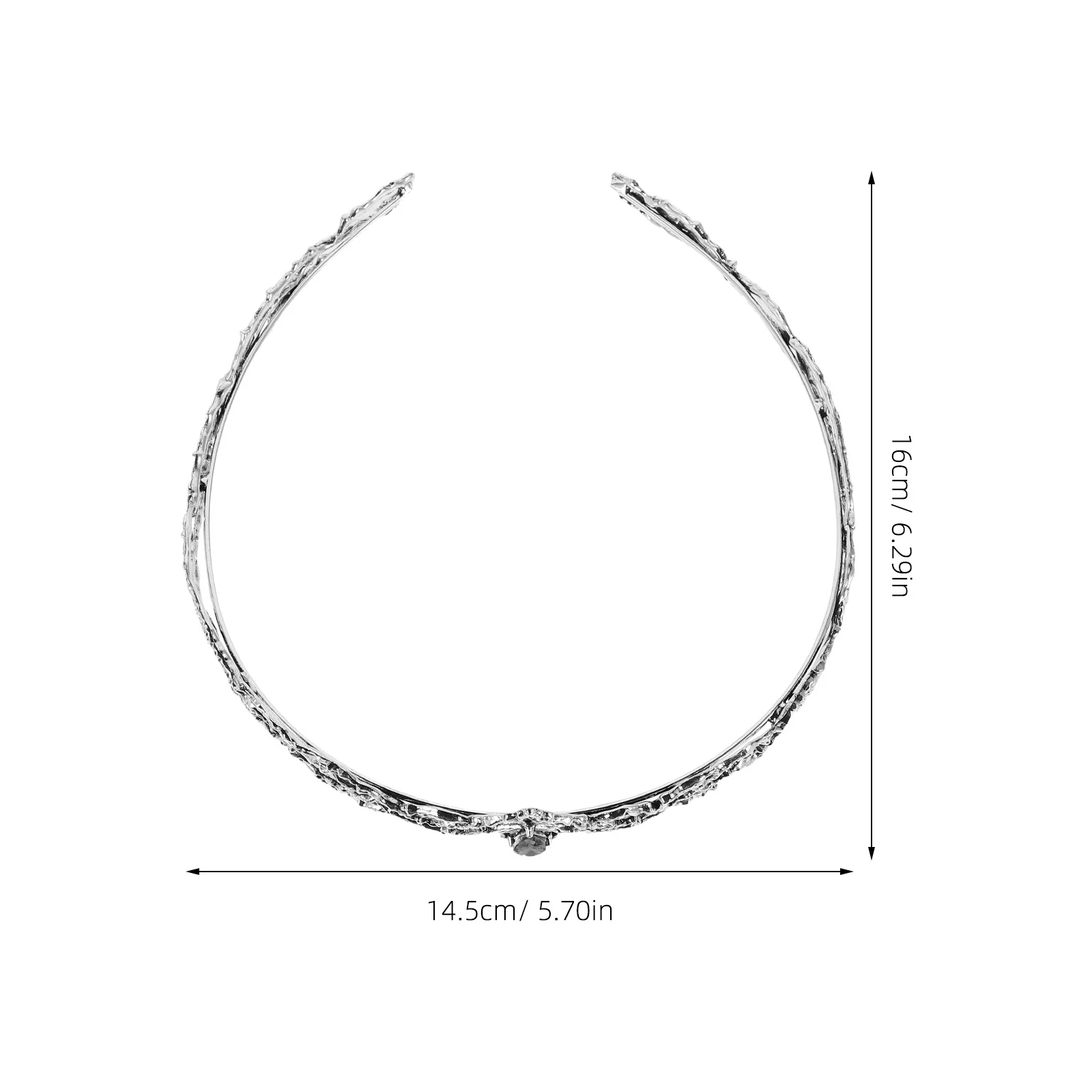 라인스톤 크라운 헤드밴드 조절 가능한 반짝이는 티아라 여성용 공주 코스프레 파티 웨딩 액세서리