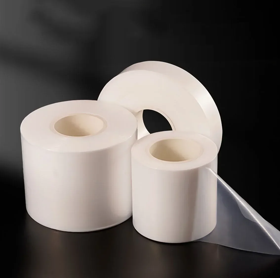 1 pz foglio di pellicola in PTFE spessore 0,03/0,05/0,08/0,1/0,2 mm accessori per la lavorazione della piastra ad alta temperatura bianca