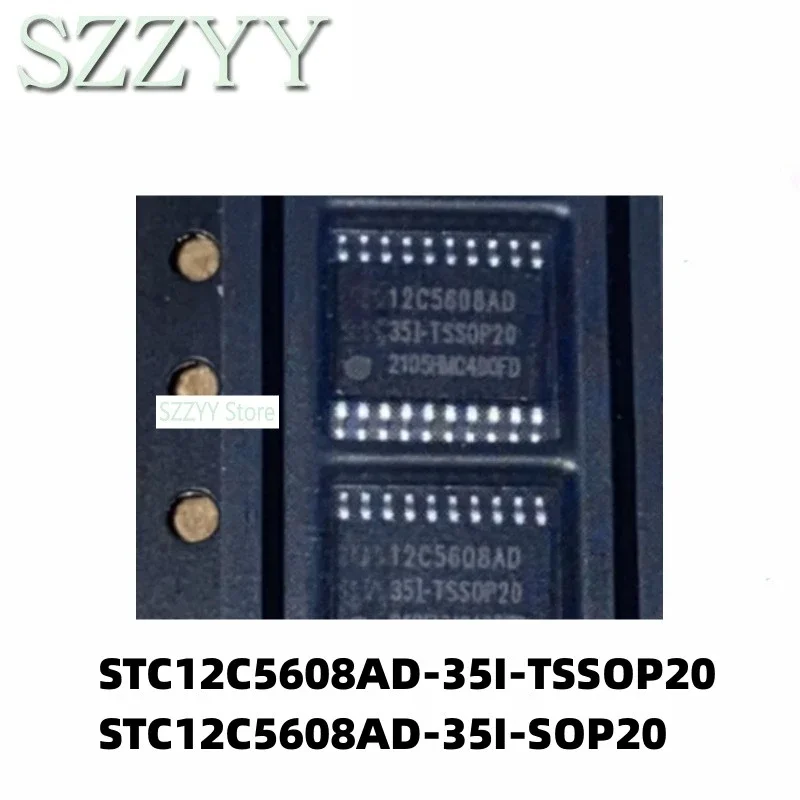 

5 шт. STC12C5608AD-35I-TSSOP20 STC12C5608AD-35I-SOP20 микроконтроллеры