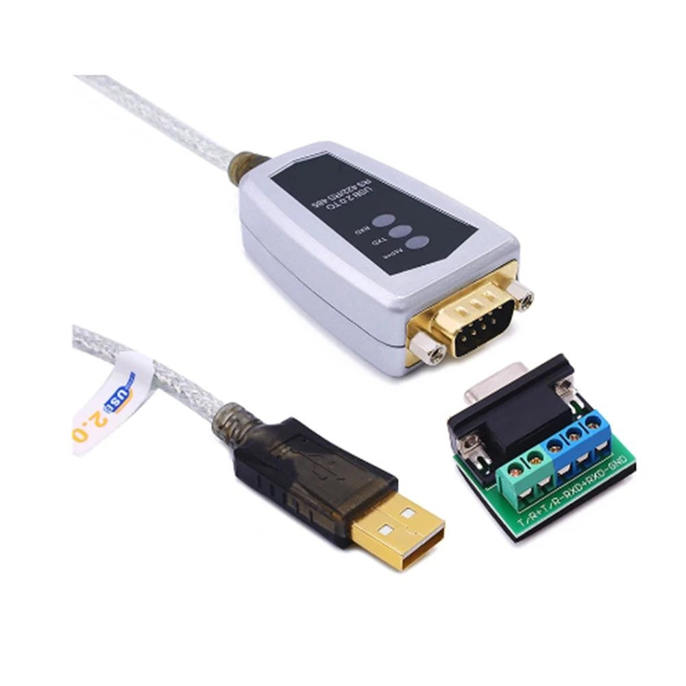 Y23A USB 2.0 to RS485 RS422 Serial Converter Adapter Cable for -FTDI Chip Windows 10 8 7