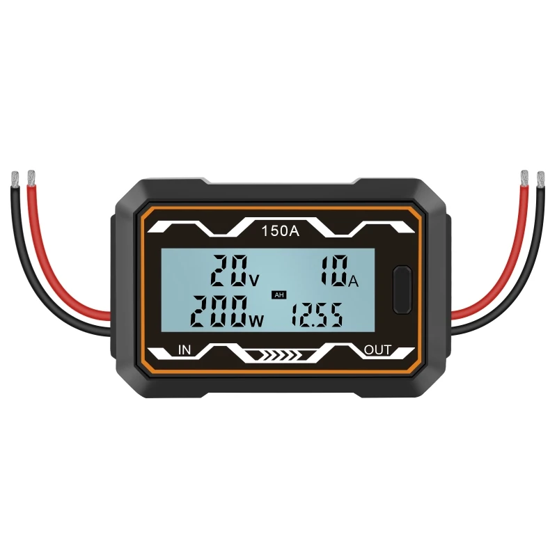 Digitales Wattmeter, Wattmeter, Leistungsmesser für 100 A, Spannung, Strommesser, langlebig