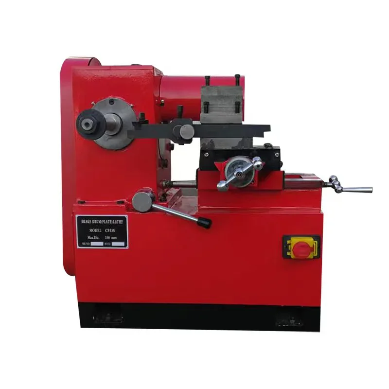 Factory stock Brake Disc Brake Drum Cutting Machine Car brake disc/drum lathe repair equipment with CE