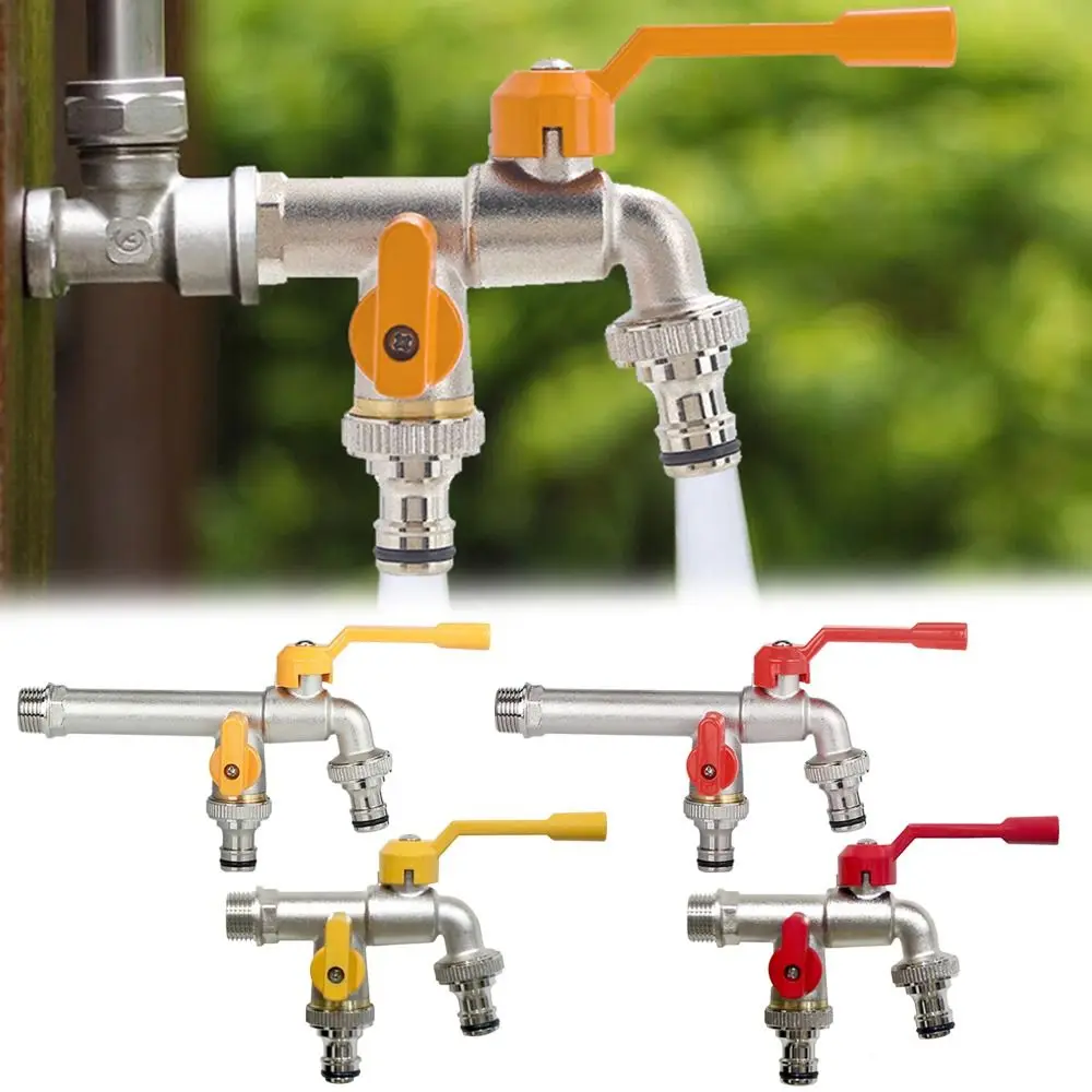 

Полностью медный кран для водопроводной воды «один в один», переключатель садового ирригационного клапана, 4/6-дюймовый резьбовой разъем для крана резервуара