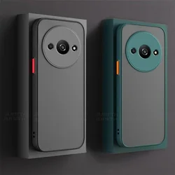 A3X 4G for Xiaomi Redmi A3 case shockproof armor matte soft TPU bumper clear hard cover CAPA on for Xiomi Poco little C61 C 61