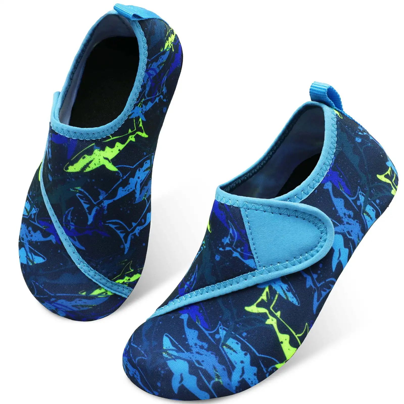 Girls Boys Outdoor Quick Dry Barefoot Aqua Socks Non-Slip Swim Shoes for Sport Beach Swim Surf Kids Water Shoes