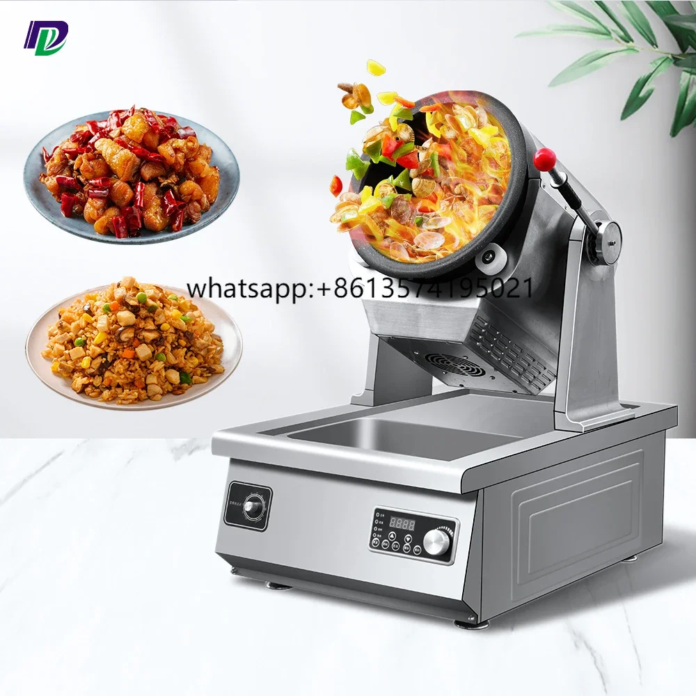 

TSmart Commercial Non Stick Intelligent Food Cooker Robot Cooking Machine Automatic Stir Fryer Electric Machine Auto Cooking