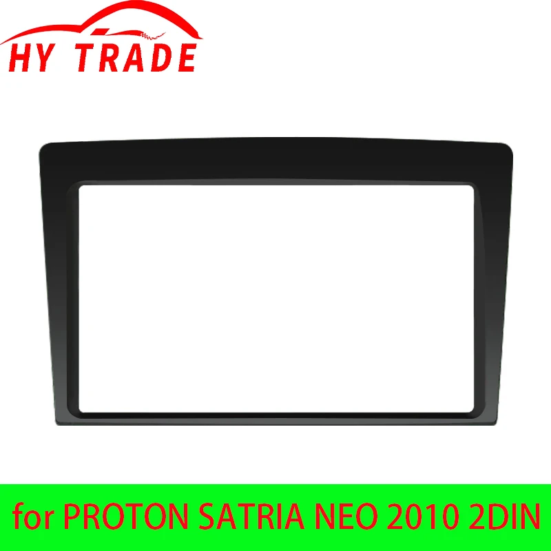 

HY Автомобильная установка CD DVD-радио, лицевая рамка для PROTON SATRIA NEO 2010, 2DIN, стереосистема, лицевая панель, рамка, комплект крепления на панели