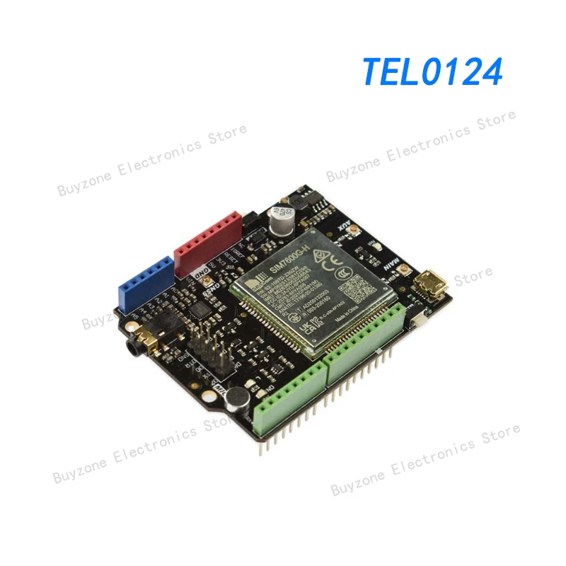 TEL0124 SIM7600G-H CAT4 4G(LTE) Shield With GNSS positioning function