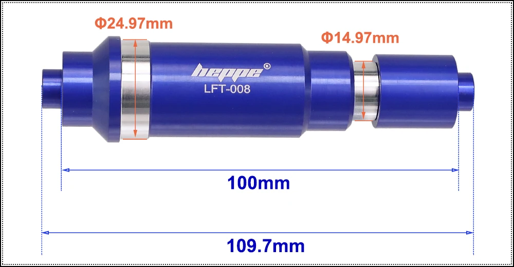 HEPPE Fahrrad Lefty Hub Rad Reparatur Werkzeug Lefty Wheel Truing Stand Lefty Rad Achse Werkzeug Lefty Hub Steckachse zu QR Adapter – Detail 2