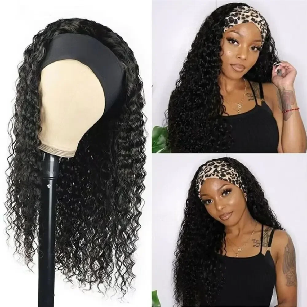 Thumbnail 4 - #50 Best Selling Human Hair Headband Wigs