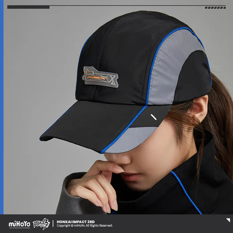 [Genuine] miHoYo Game Bronya Hat Honkai Impact 3rd Herrscher of Truth Series Baseball Cap Sun Hat Costume Prop Cosplay Xmas Gift