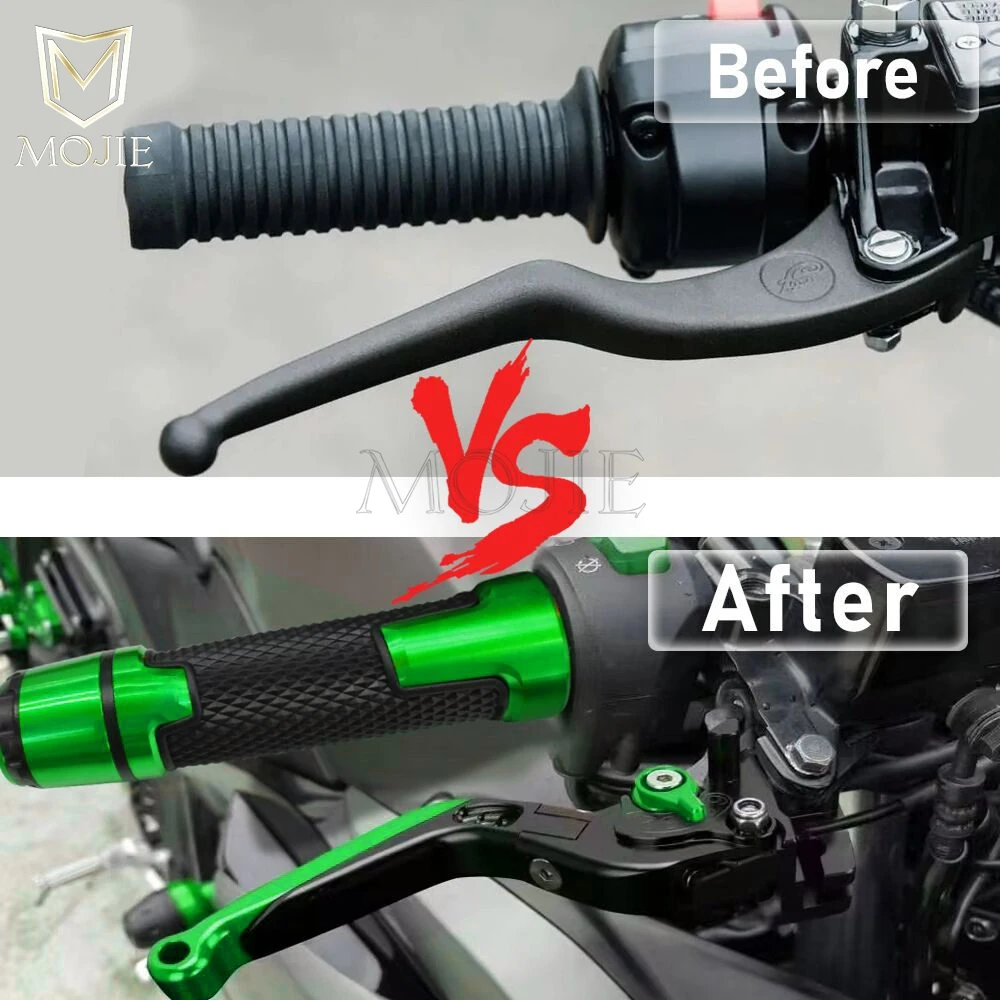 Clutch Lever Brake Lever Folding Handle Levers For Kawasaki Ninja 250 EX250L EX250M 2013 2014 2015 2016 2017 2018 2019 2020 2021 6