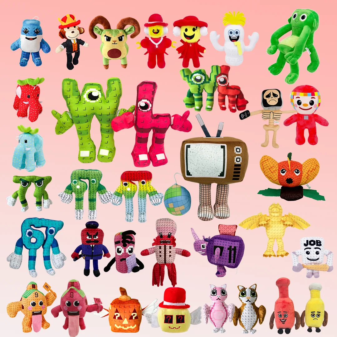 TreasuringU Ruba un Brainrot Gioco Peluche Bambola Giocattolo Cartone Animato Carino Camera Morbida Peluche Pianta Giocattolo Regalo di Compleanno di Capodanno per Bambini