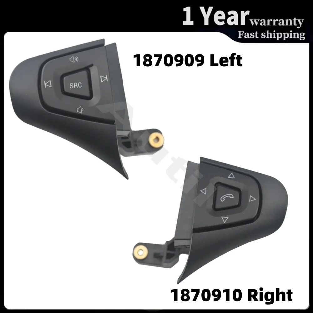 1870909 1870910 Steering Wheel Cruise Control Volume Switch Button Knob for Scania P G R T F K N Series Truck Car Accessories
