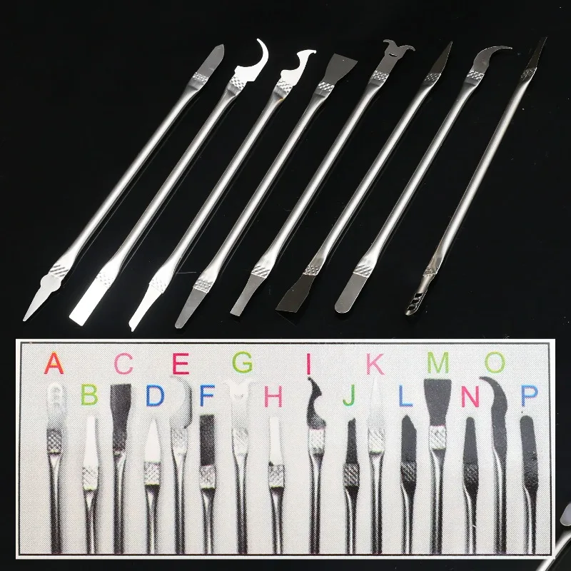 5/8 en 1 Cuchilla Delgada para Reparación de Chips IC, Removedor de CPU NAND, Cuchillo de Mantenimiento BGA, Kit de Herramientas para Electrónica, Palancas de Apertura 2