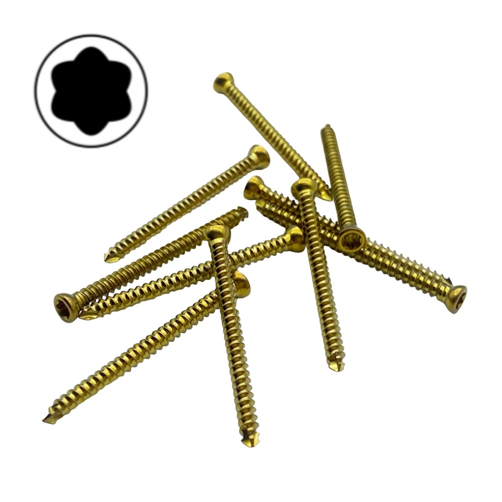 QSWTITAN Self-tapping cortical Screws For Small Animals And Pets Veterinaria Accessories Surgical Instruments