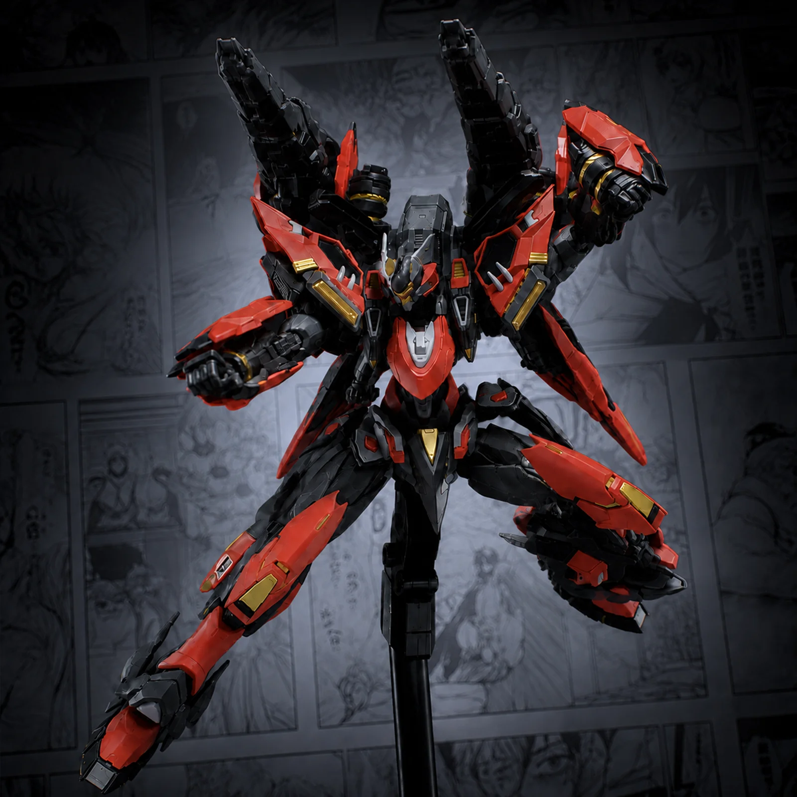 バンダイ-yanmie-fission-craftsman-1-100-mg-soul-組立モデルキット-fcsコレクション-アクションフィギュア-ロボットモデル-おもちゃ