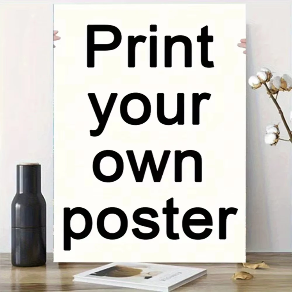 ملصق صورة شخصي مطبوع عليه قماش مخصص مناسب للحياة العائلية والحيوانات الأليفة وحفلات الزفاف وأعياد الميلاد وهدايا ديكور المنزل #5