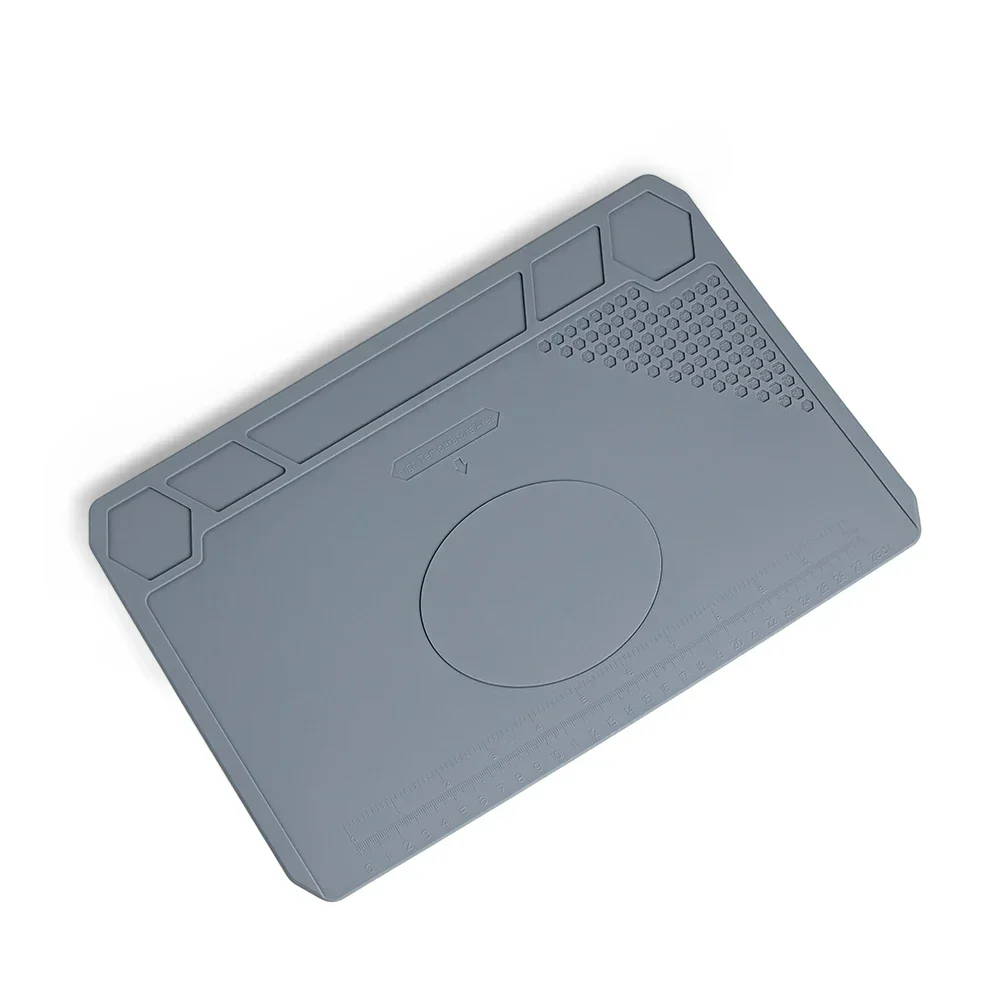 Silicone Pit Pad Work Mat Repair Mat for 1/10 Scale Remote-Controlled Vehicle Upgrades 350mm X 220mm