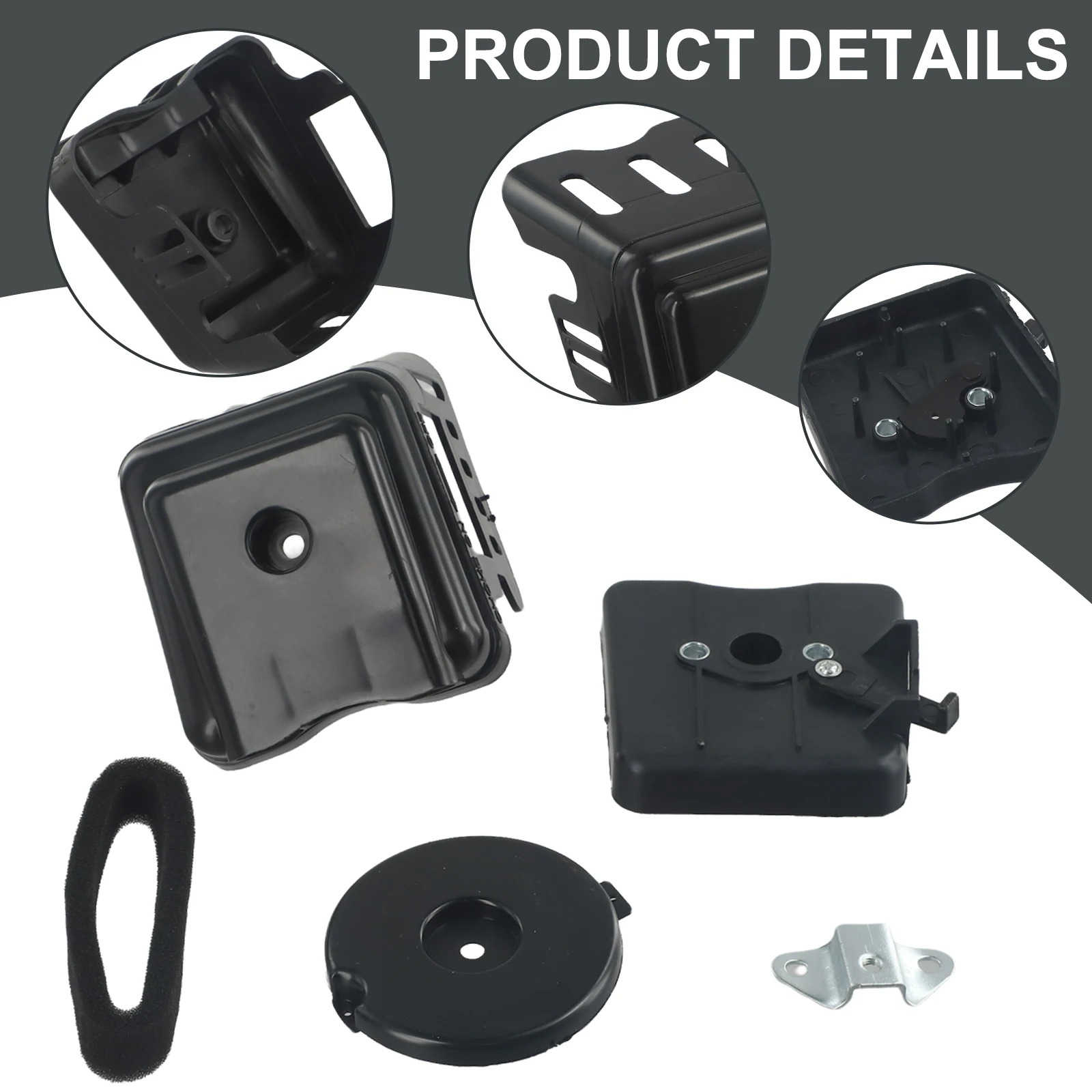 Lawn Mower Air Filter Kit Cleaner Cover For Brush Cutter BC430 43CC 49CC 52CC Engines 40F-5 44F-5 Models