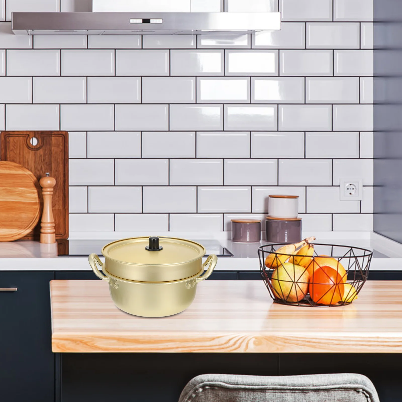 Multilayer Multifunctional Steam Pot Thickened Household Cooking Pot Kitchen Steamer Soup Pan Healthy Cookware Food Cooker