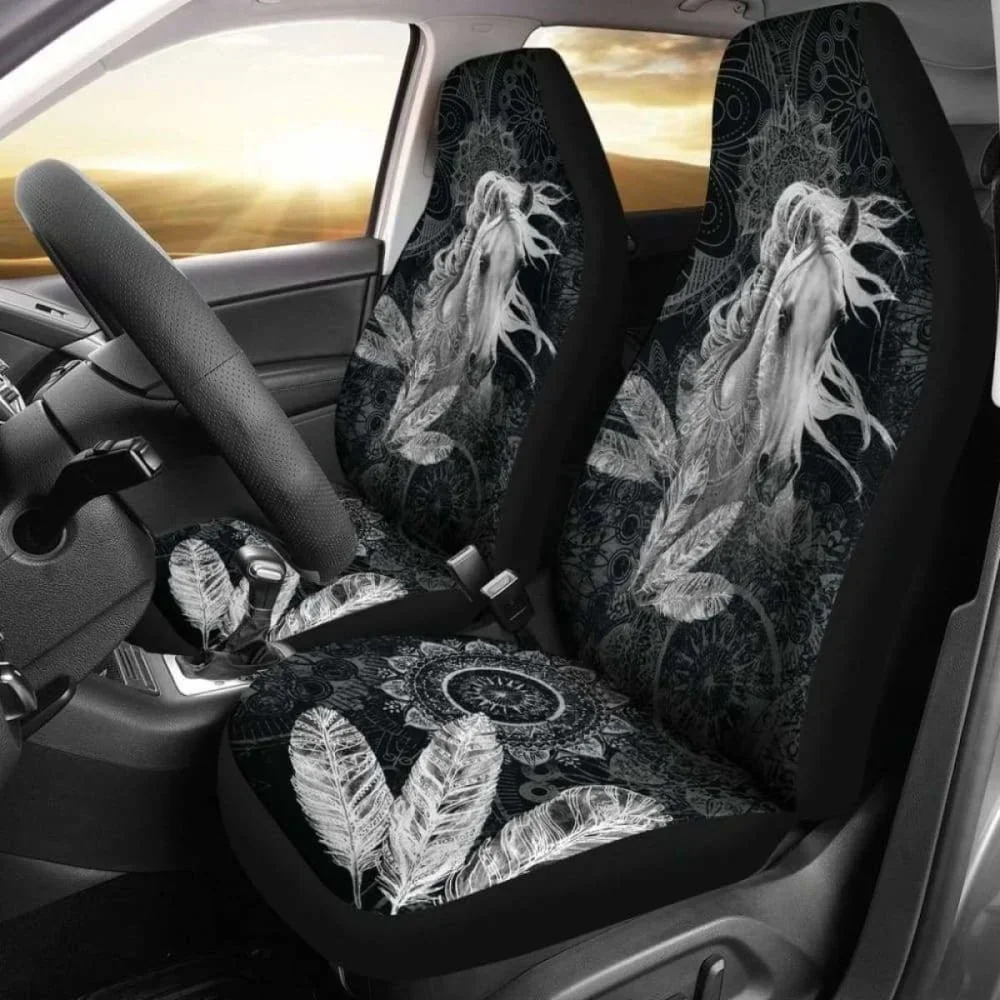 Free Spirit Horse Car Seat Covers 170804,Pack of  Front Seat  Cover