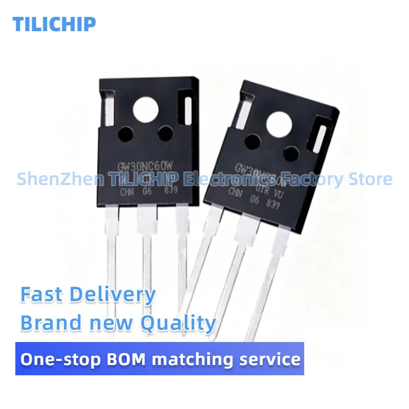5PCS-10PCS Brand new GW30NC60W STGW30NC60W TO-247 600V 30A
