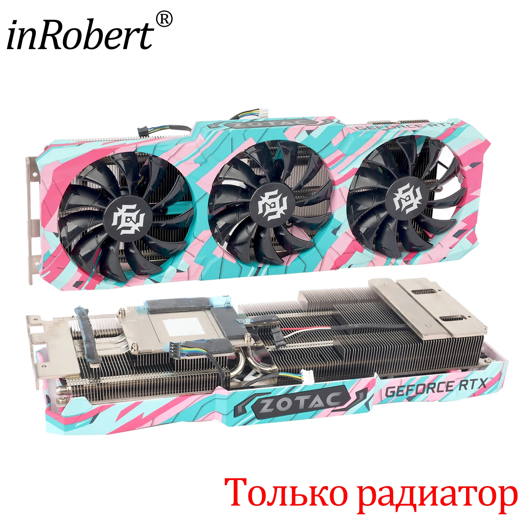 

Original RTX3060ti GPU Heatsink For ZOTAC GeForce RTX3060 ti Gaiming GPU Graphic Video Card Cooling Fan with Case