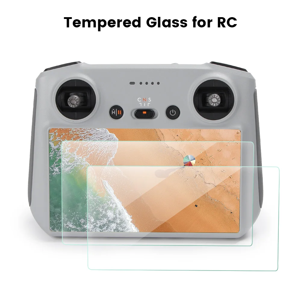 9hd用強化ガラススクリーン,リモコン付き,ミニ3/mini 3 pro/mavic 3/air 3/mini 4 pro,リモートコントロールデバイス用
