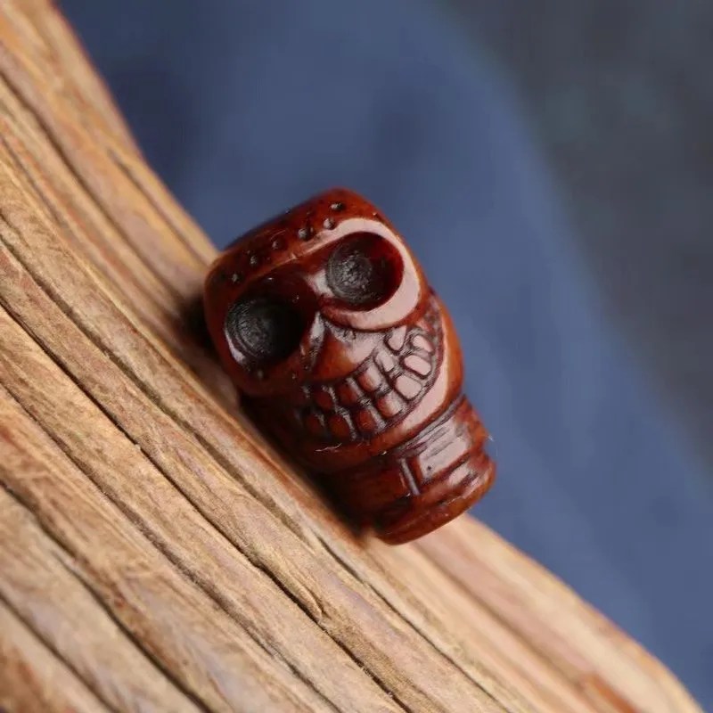 Cow bone skull three-way Bodhi Buddha bead accessories bracelet components