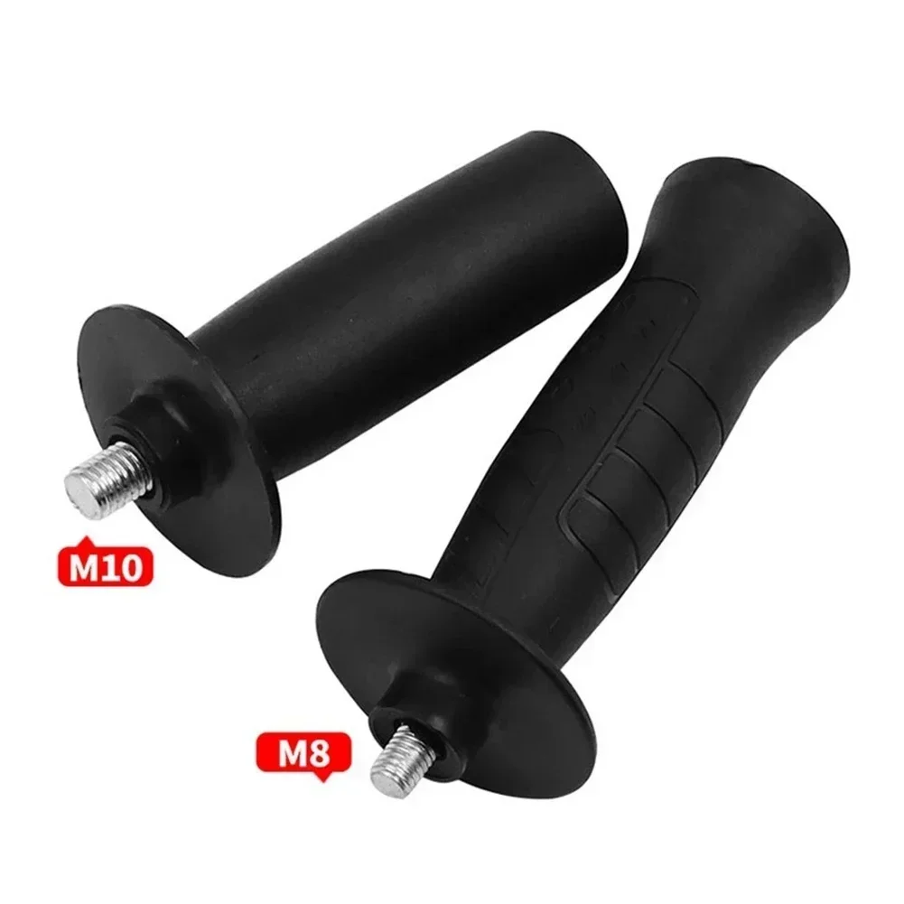 Side Handle Angle Grinder Handle Install Plastic Handle Black Comfortable Grip Convenient To Install M8-134mm Plasic